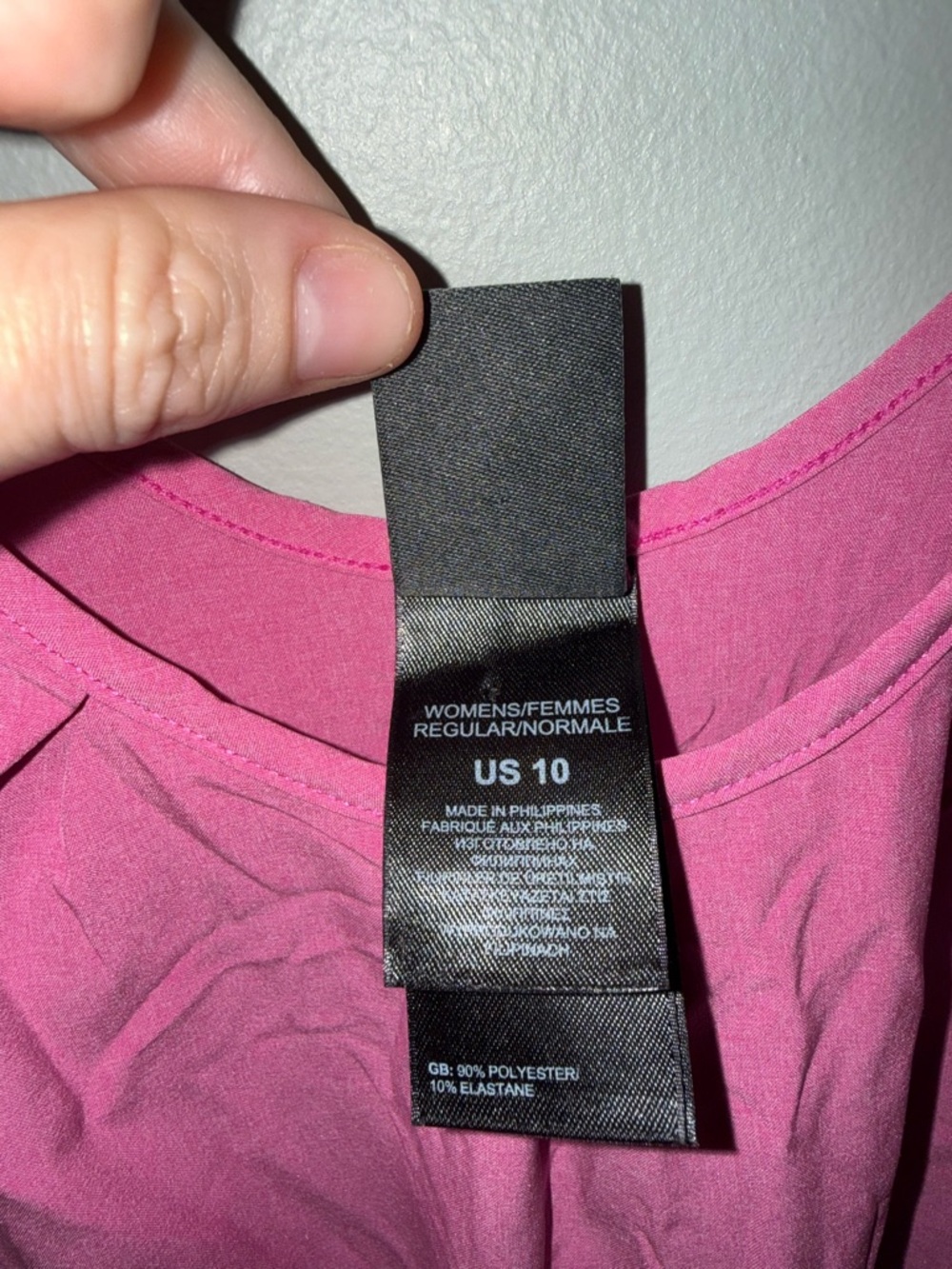 The North Face Taggart Dress Tank Pink US 10 UPF 50 Lightweight Quick Dry - Picture 5 of 12